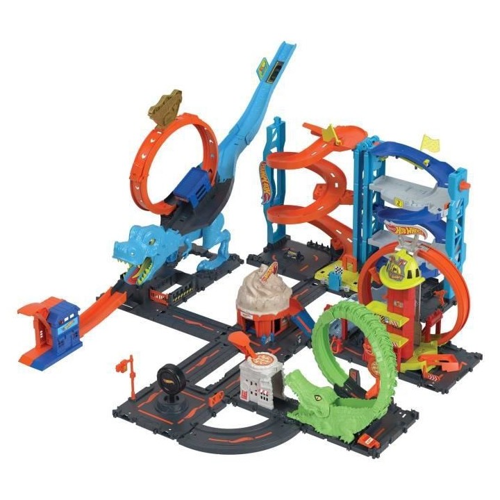 Hot Wheels - L Attaque Du T Rex - Vehicules - 4 Ans Et +