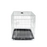 VADIGRAN Cage métallique pliable Classic - 91 x 61 x 66 cm - Argent - Pour chien