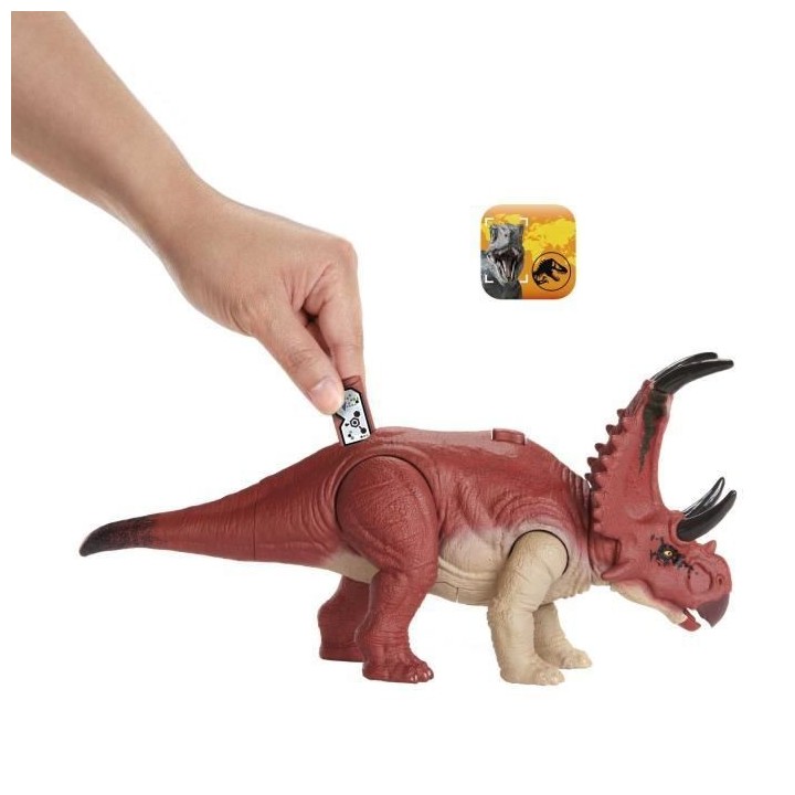 Jurassic World - Diabloceratops Sonore - Figurines - 4 Ans Et +