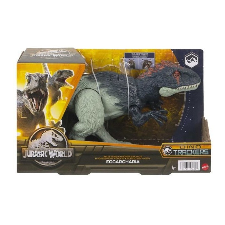 Jurassic World - Eocarcharia Sonore - Figurines - 4 Ans Et +