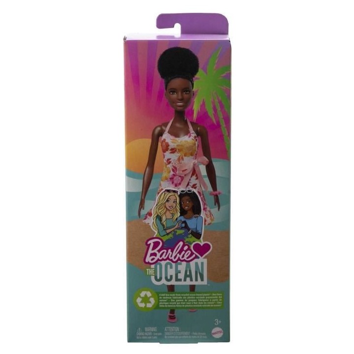 Barbie - Barbie Aime L'Ocean Chatain - Poupée - 3 Ans Et +