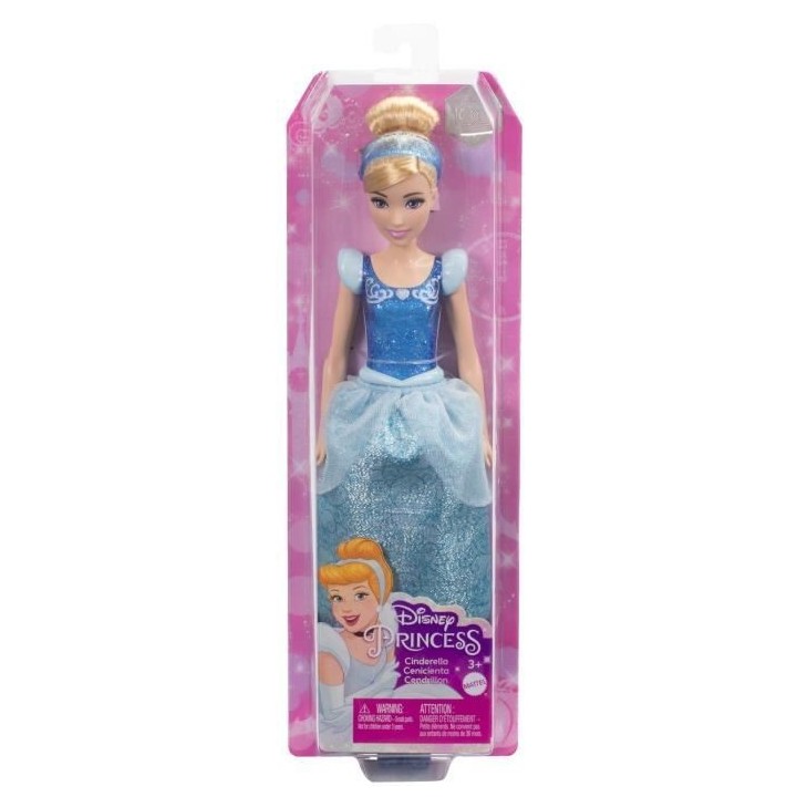 Princesse Disney - Poupée Cendrillon 29Cm - Poupées Mannequins - 3 A