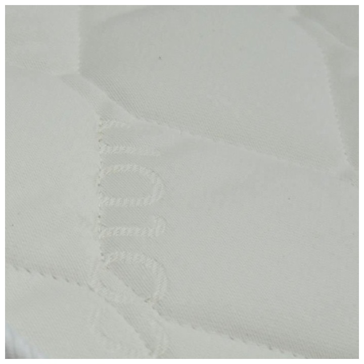 BABYCALIN Matelas de lit 24kg/m3 déhoussable bio 60x120x10cm