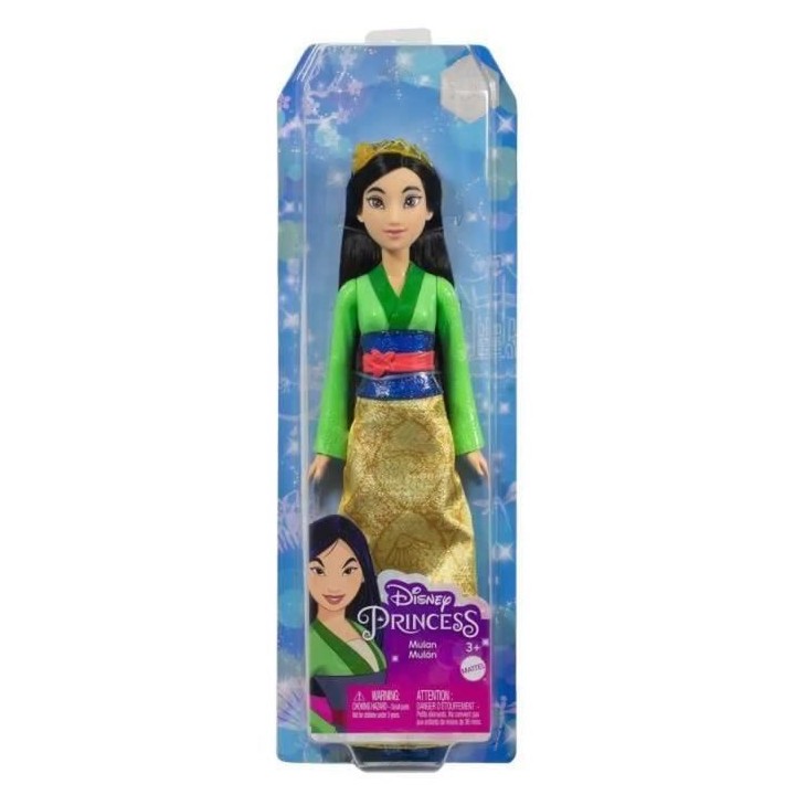 Princesse Disney - Poupée Mulan 29Cm - Poupées Mannequins - 3 Ans Et