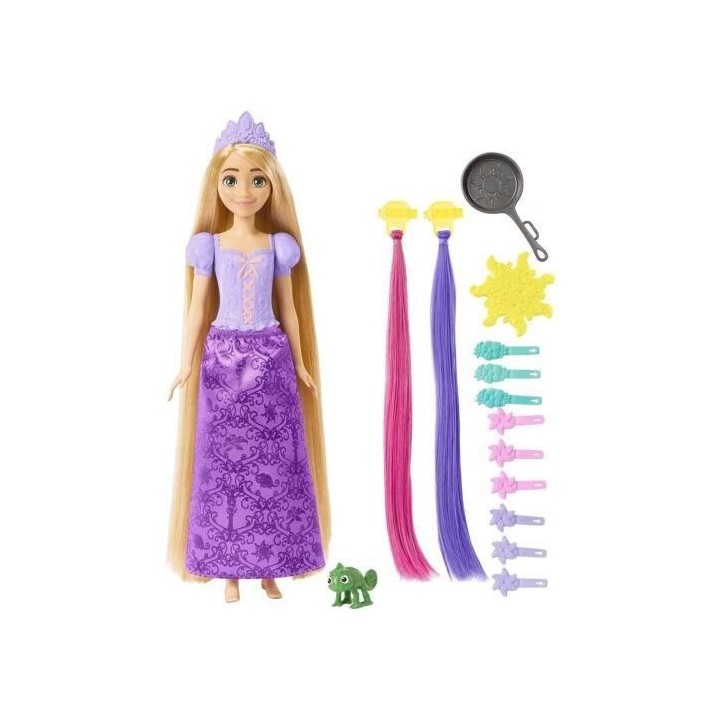 Princesse Disney - Raiponce Chevelure Fabuleuse - Poupées Mannequins
