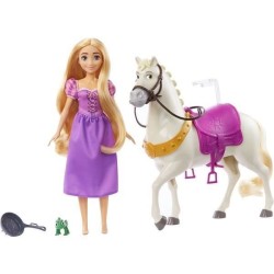 Princesse Disney - Coffret Raiponce Et Maximus - Poupées Mannequins - 3 Ans Et +