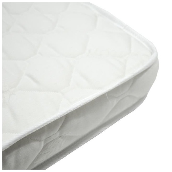 BABYCALIN Matelas de lit 24kg/m3 déhoussable bio 70x140x10cm