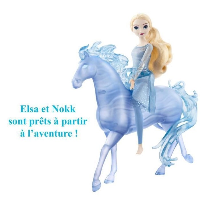 Princesse Disney - Reine Des Neiges - Coffret Elsa Et Nokk - Poupées