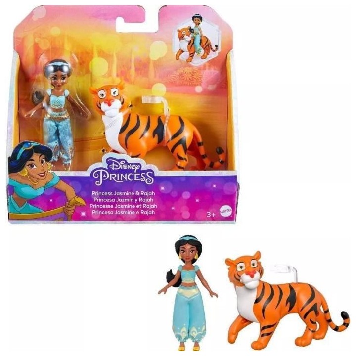 Princesse Disney - Jasmine Et Rajah - Mini Univers - 3 Ans Et +