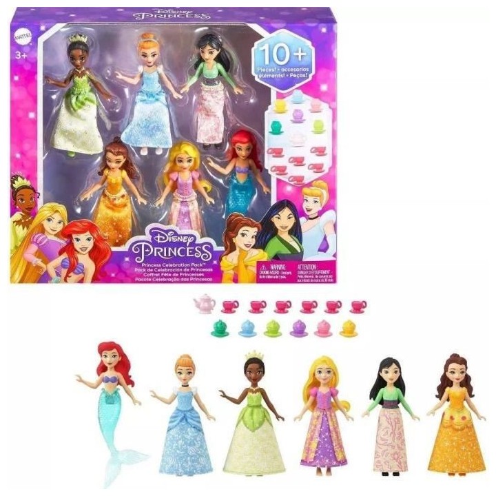 Princesse Disney - Coffret Fete De Princesse - Mini Univers - 3 Ans Et