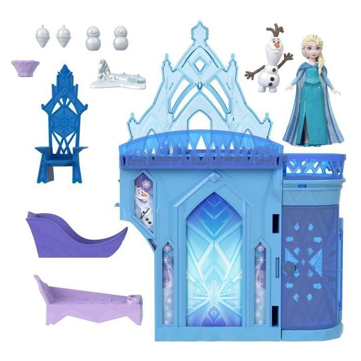 Princesse Disney - Reine Des Neiges - Coffret Histoire Chateau D'Elsa