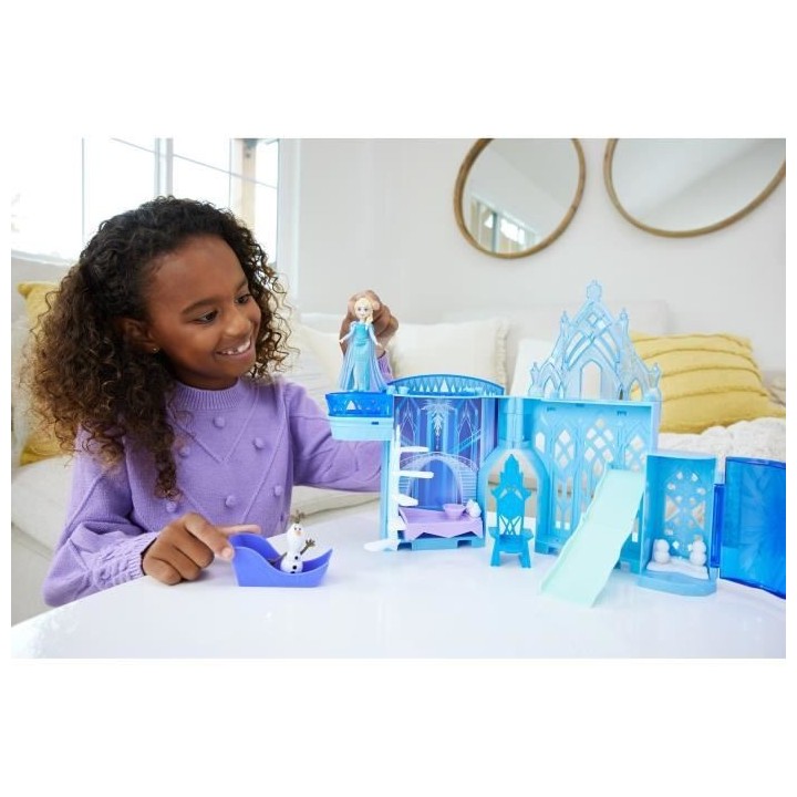 Princesse Disney - Reine Des Neiges - Coffret Histoire Chateau D'Elsa