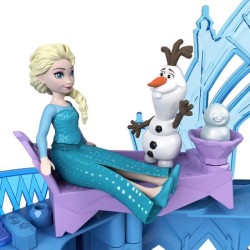 Princesse Disney - Reine Des Neiges - Coffret Histoire Chateau D'Elsa - Mini Univers - 3 Ans Et +