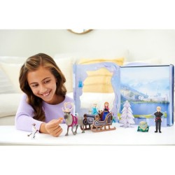 Princesse Disney - Reine Des Neiges - Coffret Histoire La Reine Des Neiges - Mini Univers - 3 Ans Et +