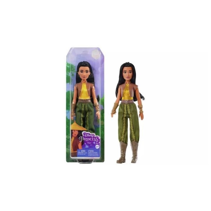 Princesse Disney - Poupée Raya 29Cm - Poupées Mannequins - 3 Ans Et