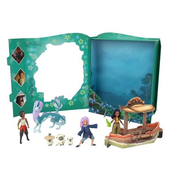 Princesse Disney - Coffret Histoire Raya - Poupées Mannequins - 3 Ans