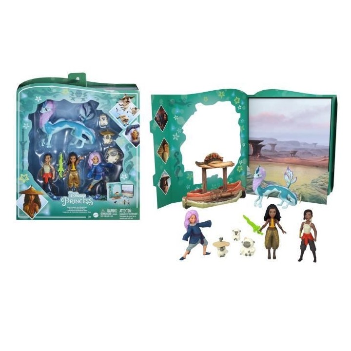 Princesse Disney - Coffret Histoire Raya - Poupées Mannequins - 3 Ans