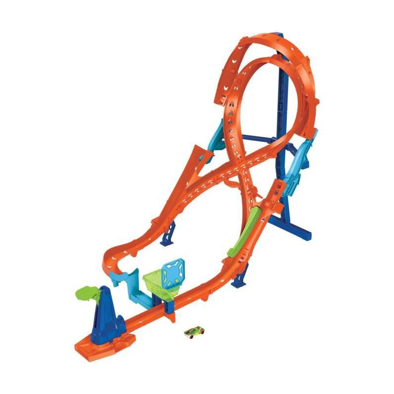 Hot Wheels - Cascade Grand Huit - Circuit petites Voitures - 4 Ans Et +