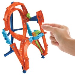 Hot Wheels - Cascade Grand Huit - Circuit petites Voitures - 4 Ans Et +