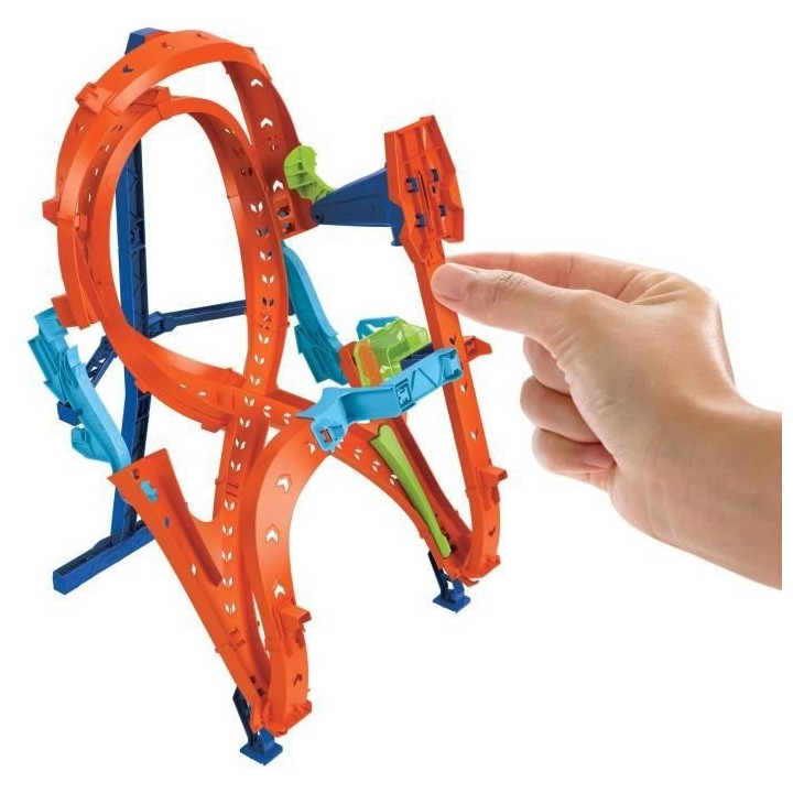 Hot Wheels - Cascade Grand Huit - Circuit petites Voitures - 4 Ans Et