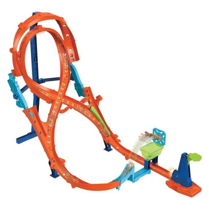 Hot Wheels - Cascade Grand Huit - Circuit petites Voitures - 4 Ans Et
