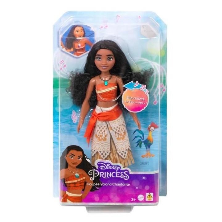 Princesse Disney - Poupée Vaiana Chantante - Poupées Mannequins - 3
