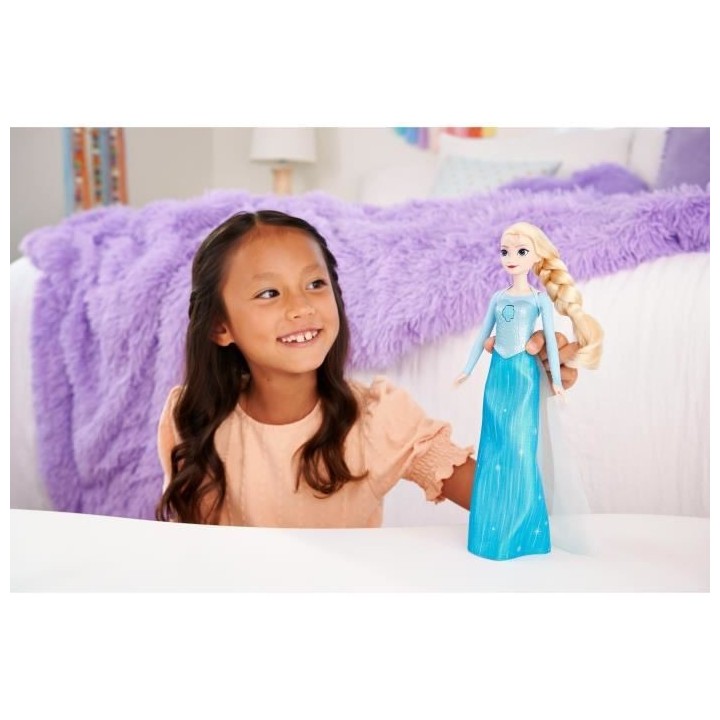 Princesse Disney - Reine Des Neiges - Poupee Elsa Chantante - Poupées