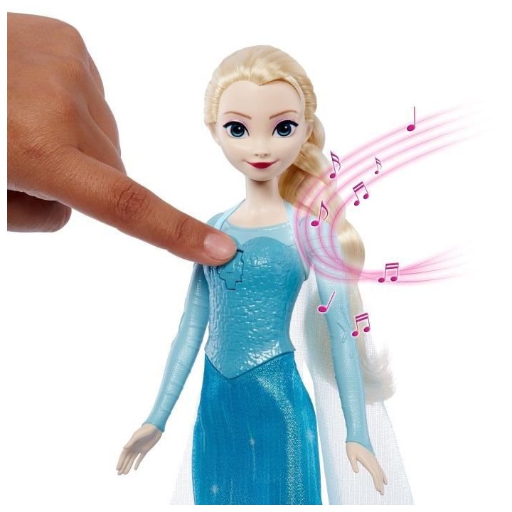 Princesse Disney - Reine Des Neiges - Poupee Elsa Chantante - Poupées