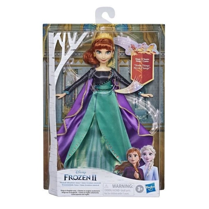 Princesse Disney - Reine Des Neiges - Poupee Anna Chantante - Poupées