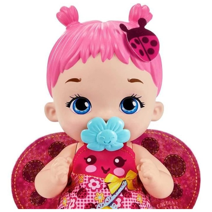 My Garden Baby - Coccinelle Boit & Pipi Rose - Poupon - 3 Ans Et +