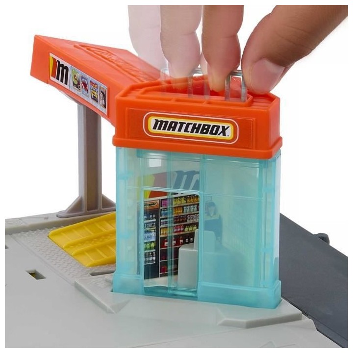 Matchbox - Playset Station De Lavage Mbx - Vehicules - 3 Ans Et +