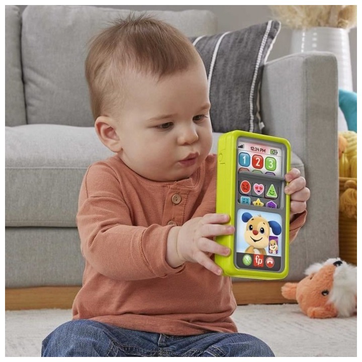 Fisherprice - Mon Smartphone 2 En 1 - Jouet 1Er Age D'Éveil - 12 Mois
