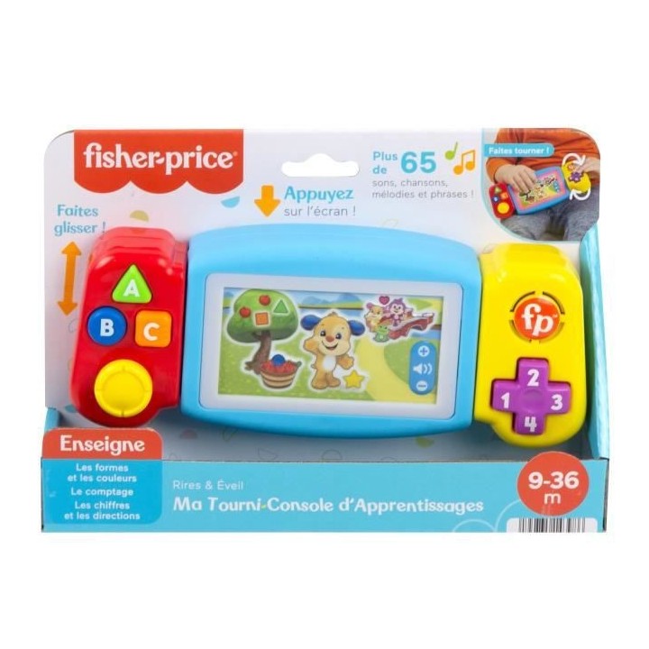 Fisherprice - Tourni Console D'Apprentissage - Jouet 1Er Age D'Éveil