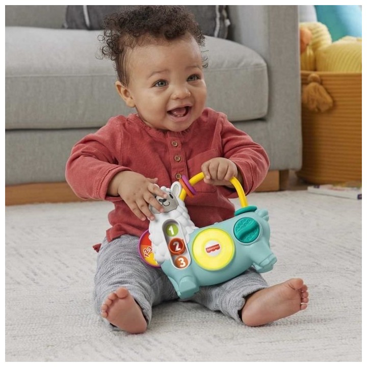 Fisherprice - Linkimals - Emma Le Lama - Jouet 1Er Age D'Éveil - 9 Mo