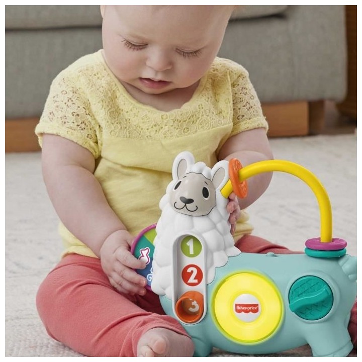Fisherprice - Linkimals - Emma Le Lama - Jouet 1Er Age D'Éveil - 9 Mo