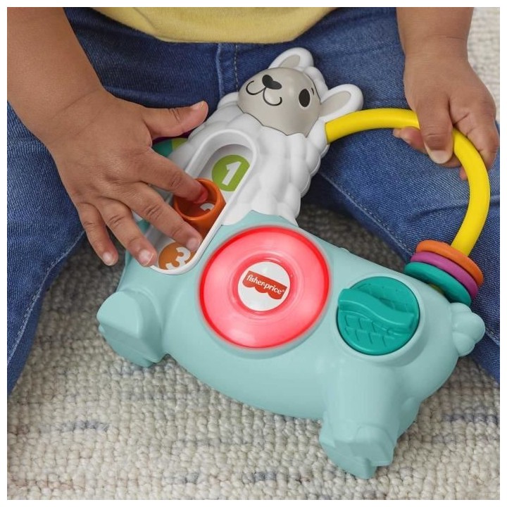 Fisherprice - Linkimals - Emma Le Lama - Jouet 1Er Age D'Éveil - 9 Mo