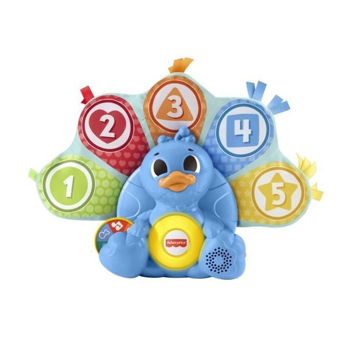 Fisherprice - Linkimals - Adam Le Paon - Jouet 1Er Age D'Éveil - 9 Mo