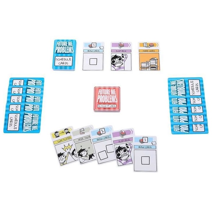 Objectif Sieste ! - Jeux de société - 7 ans et + - Jeux Mattel Games