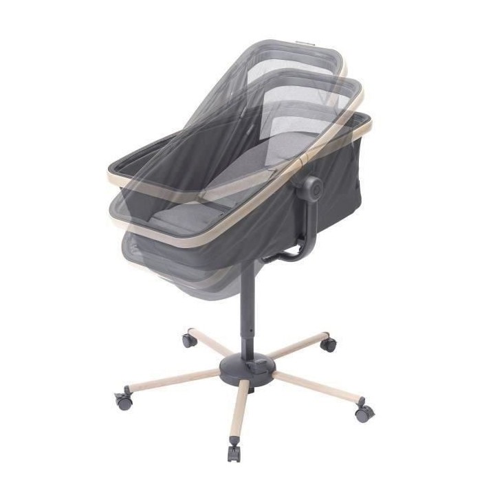 MAXI COSI Transat ALBA tout-en-un, berceau, évolutif chaise haute (ki