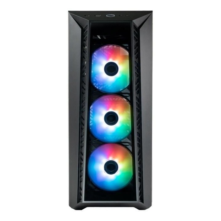 Boîtier Gaming - COOLER MASTER - MasterBox MB520 - Façade en verre -