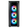 Boîtier Gaming - COOLER MASTER - MasterBox MB520 - Façade en verre - ARGB - 3x120mm