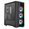 Boîtier Gaming - COOLER MASTER - MasterBox MB520 - Façade en verre - ARGB - 3x120mm