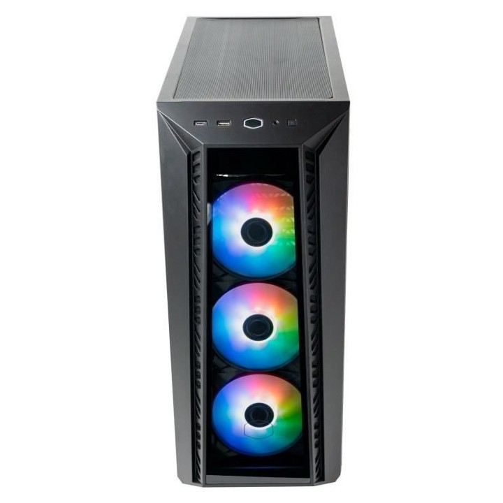 Boîtier Gaming - COOLER MASTER - MasterBox MB520 - Façade en verre -