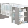 BABYPRICE Lit Bébé Sitta Combiné Evolutif 120x60 cm