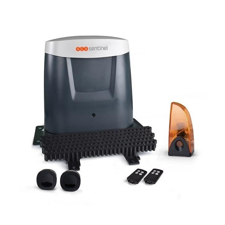 Motorisation 24V a crémailleres pour portail coulissant 5m - 500 Kg -