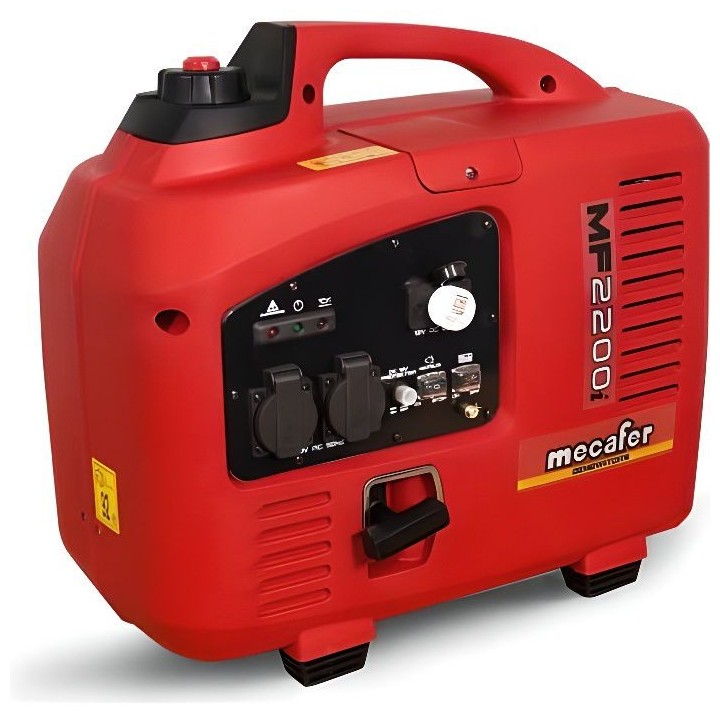 MECAFER Groupe électrogene Inverter moteur essence 4 temps 2200 W max