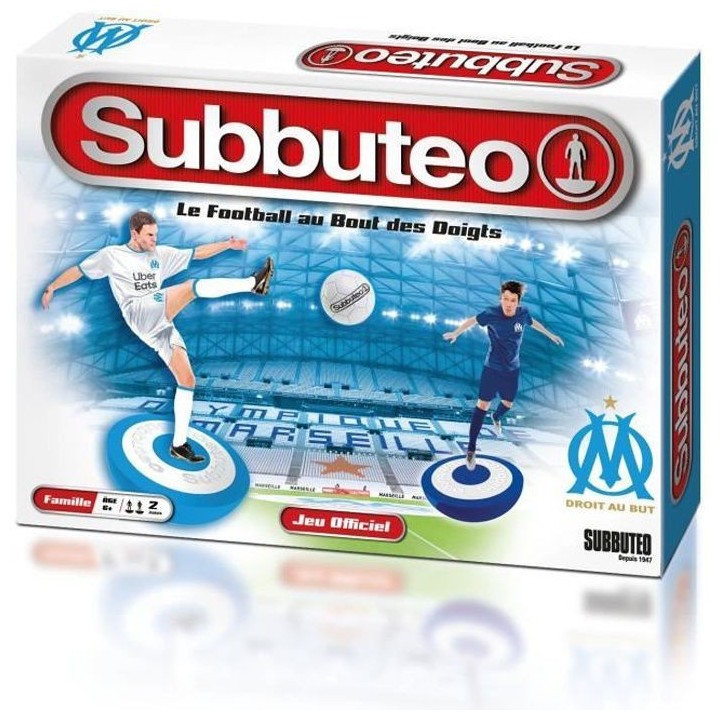 MEGABLEU Jeu Officiel Subbuteo Olympique de Marseille