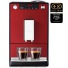 Melitta - Machine a Café a Grain Solo Rouge Chili - Machine Expresso Automatique Broyeur a Grains avec Systeme d'Extraction Ar