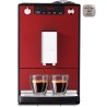 Melitta - Machine a Café a Grain Solo Rouge Chili - Machine Expresso Automatique Broyeur a Grains avec Systeme d'Extraction Ar