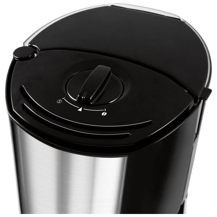 Machine a café MELITTA - Enjoy Top Glass Noir/Acier brossé 1017-04